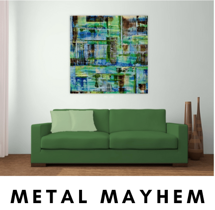 Metal Mayhem Art by ShawNshawN